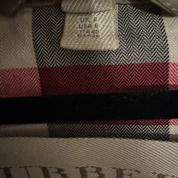 Burberry Britt utility style jacket! Beautiful and very gently used! - Picture 3 of 4